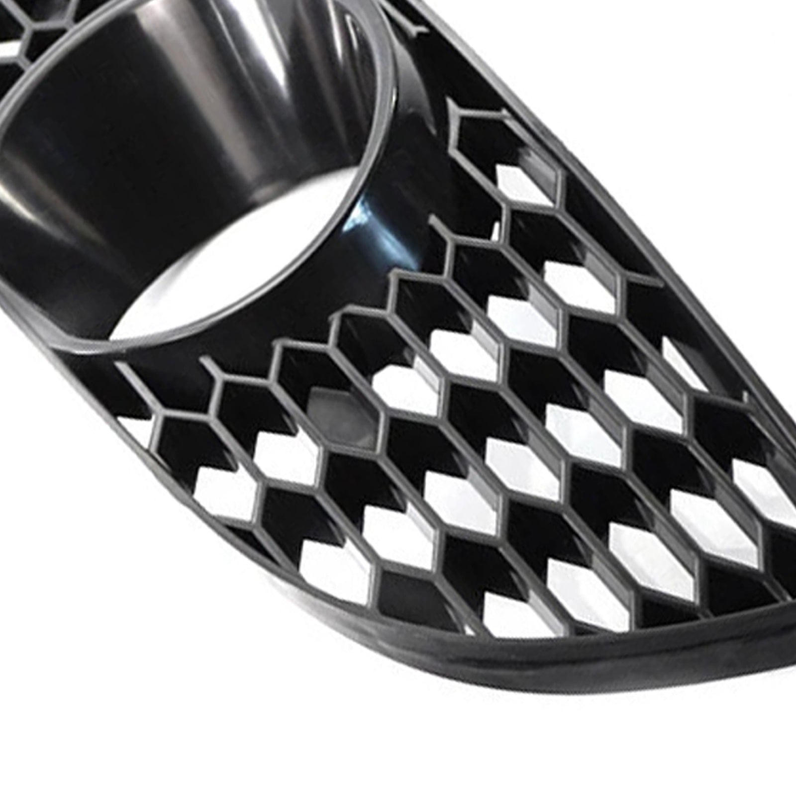 Front Bumper Fog Light Grille For BMW 3 Series E90 E92 E93 M3 Style 2009-2011