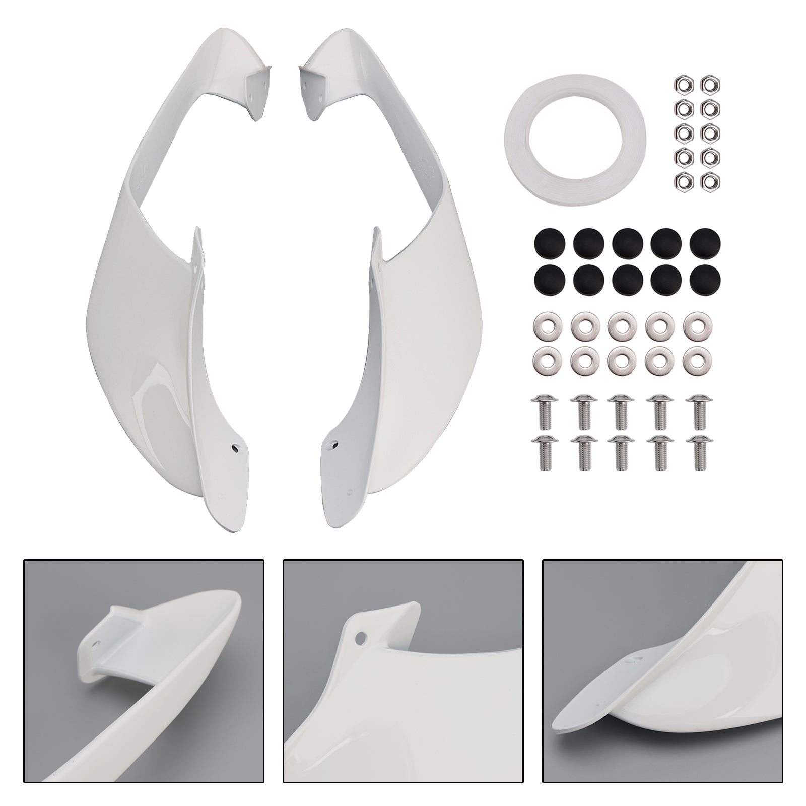 2021-2024 Yamaha YZF R1 R1M Front Side Winglets Wings Spoiler Fairing