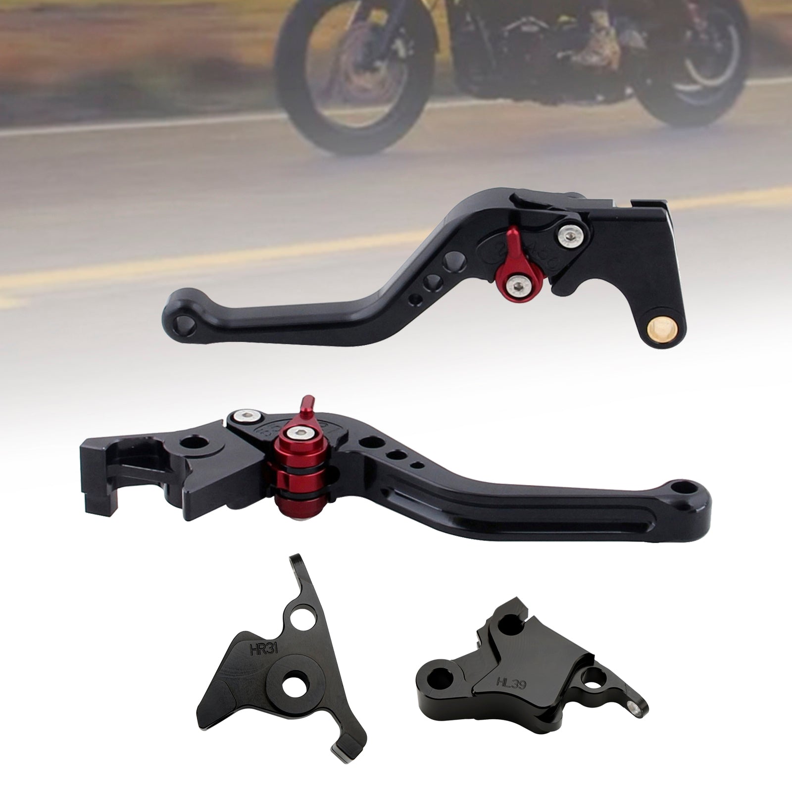 NEW Short Clutch Brake Lever fit for CFMOTO 450SS 450SR 21-23 450NK 23-24
