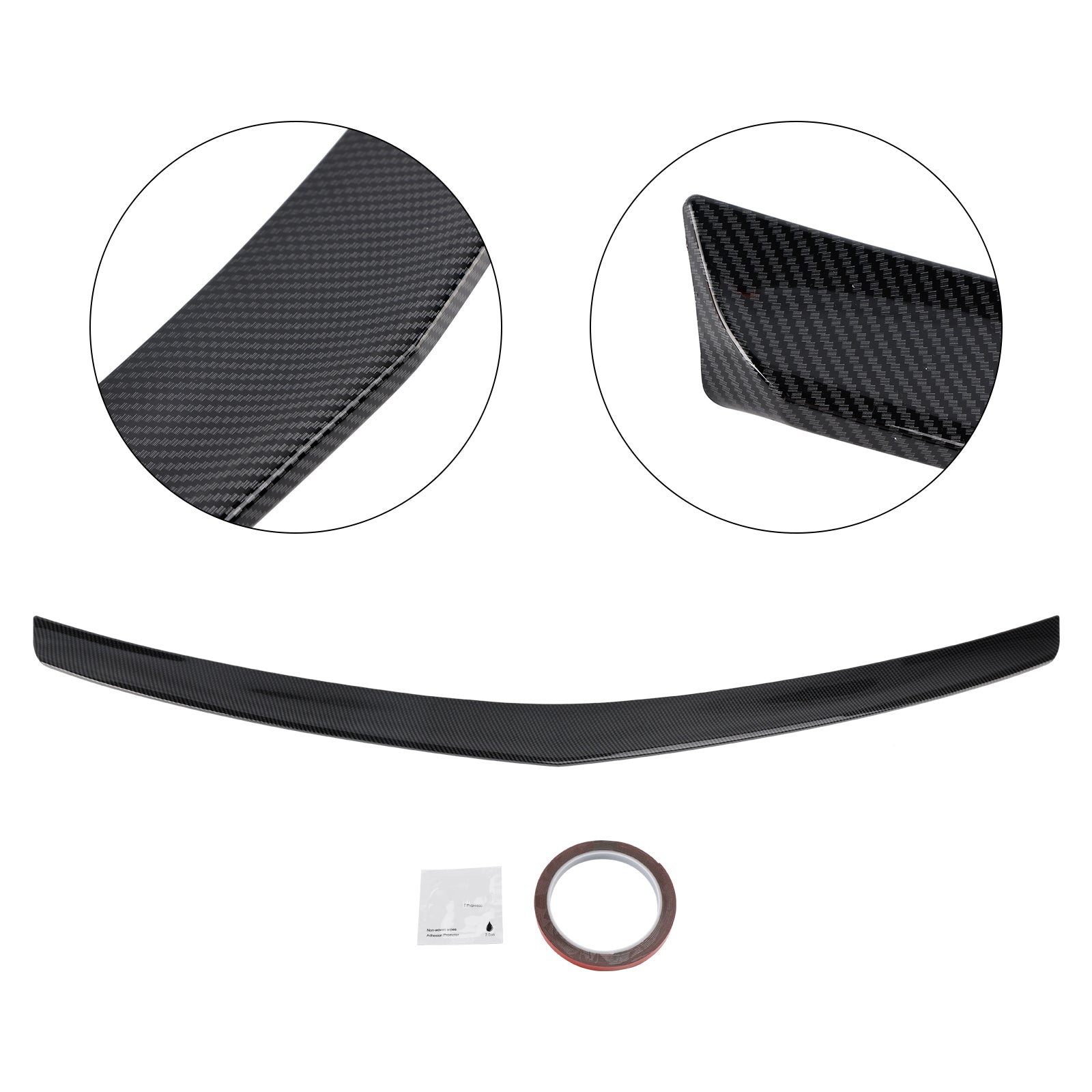 Carbon Fiber Look Rear Boot Spoiler For Mercedes-Benz E-Class W212 2008-2016