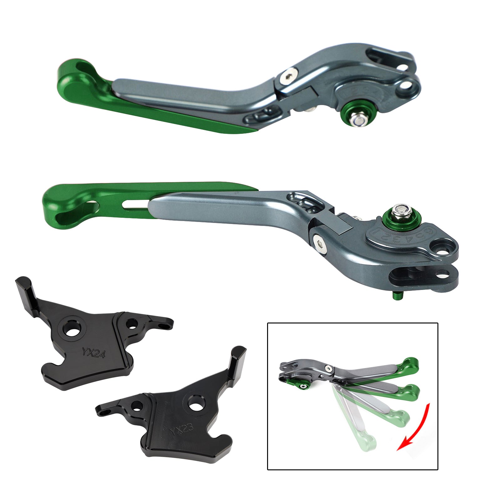 2023-2025 YAMAHA XMAX 300 Adjustable Clutch Brake Lever