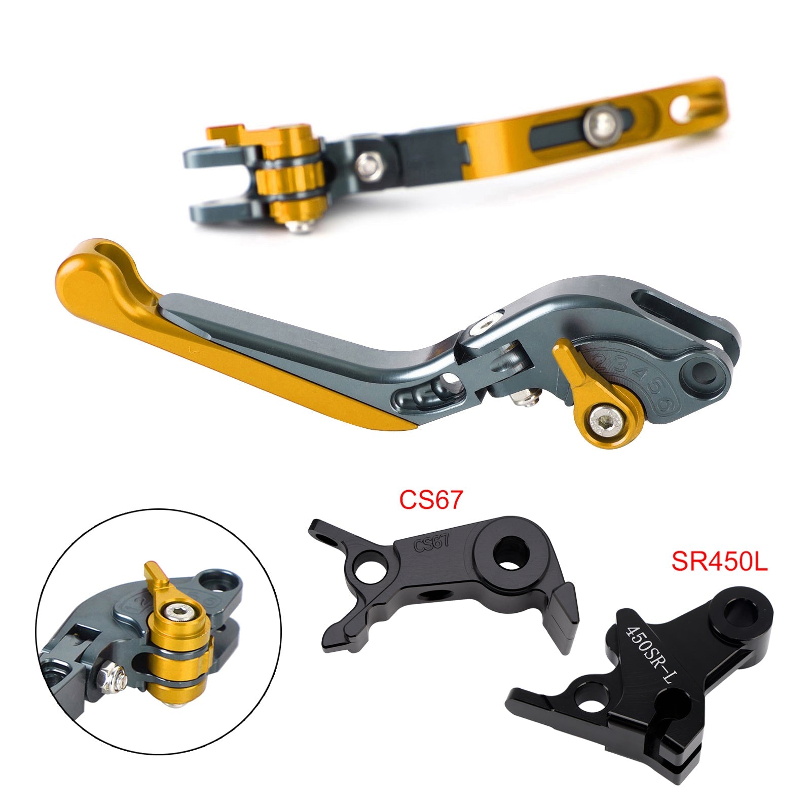 Adjustable Clutch Brake Lever fit for VOGE DS900X 900DSX 2024-2026