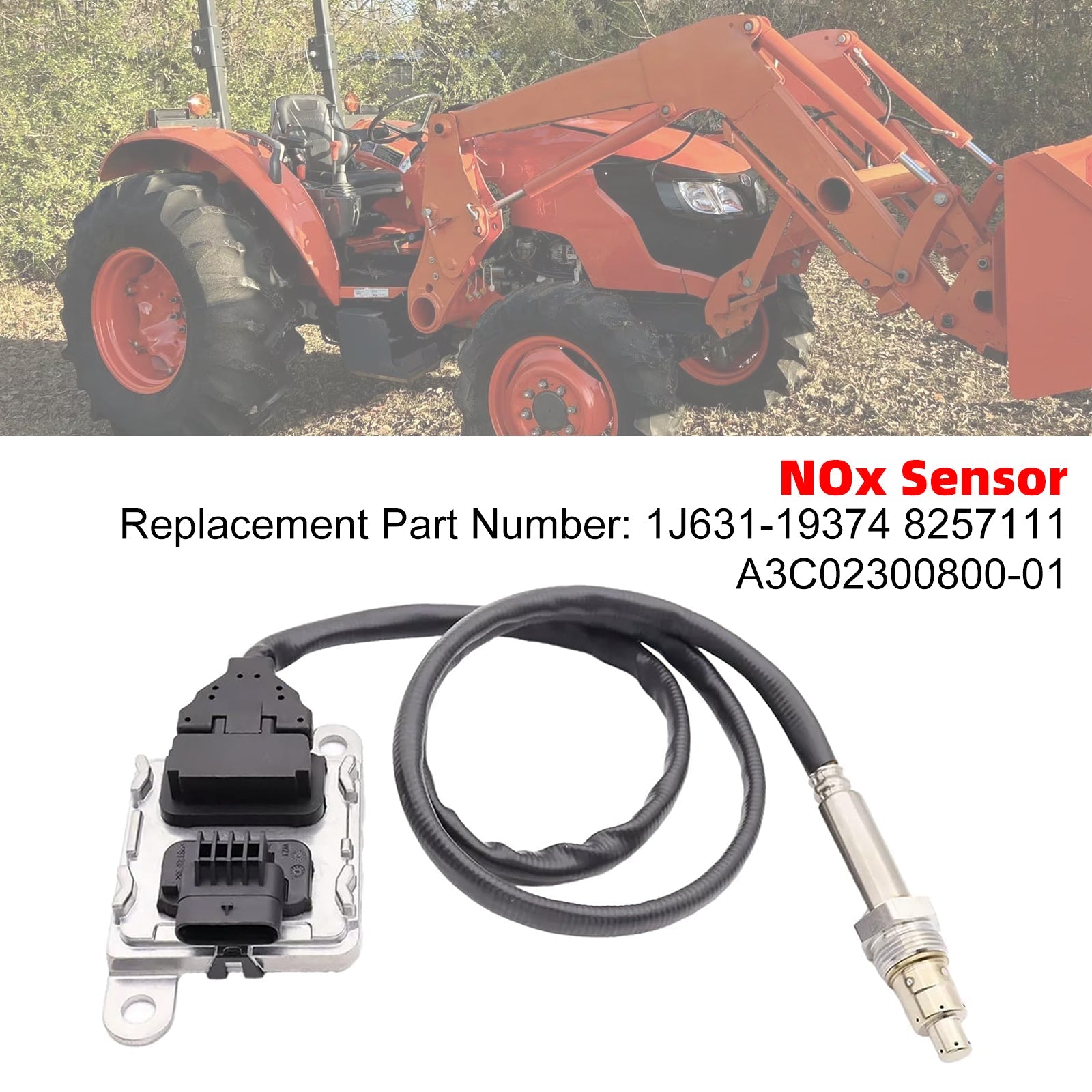 Nitrogen Oxide Sensor Nox Sensor 82571114 1J631-19374 SNS3081 For Kubota