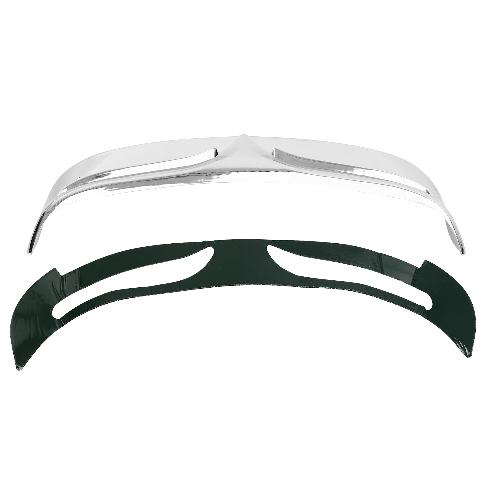 Chrome Rear Fender Edge Trim Tip Trailing Fit For Fat Boy FLSTF 2007-2017