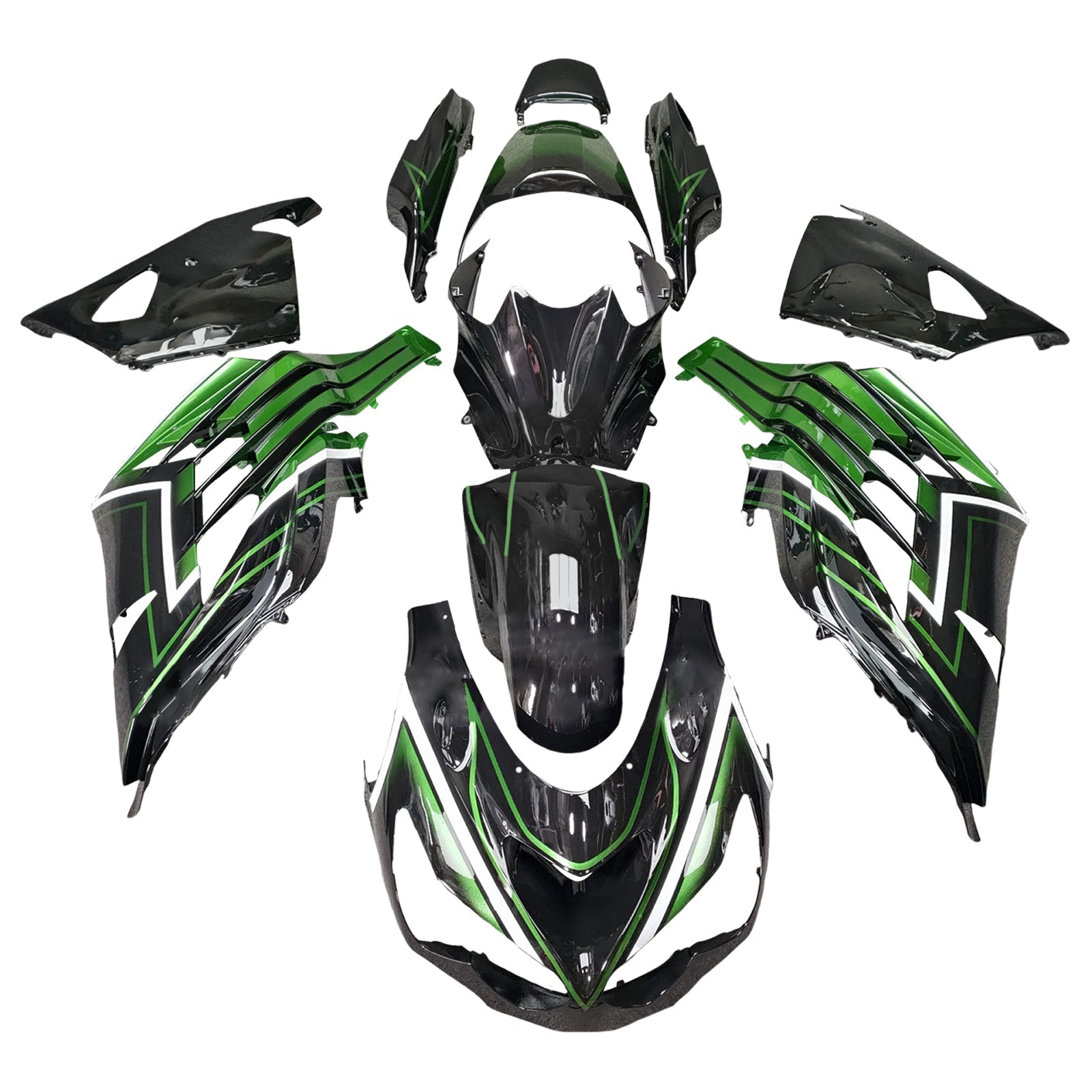 Injection Fairing Kit Bodywork fit For Kawasaki ZX14R ZZR1400 2012-2026