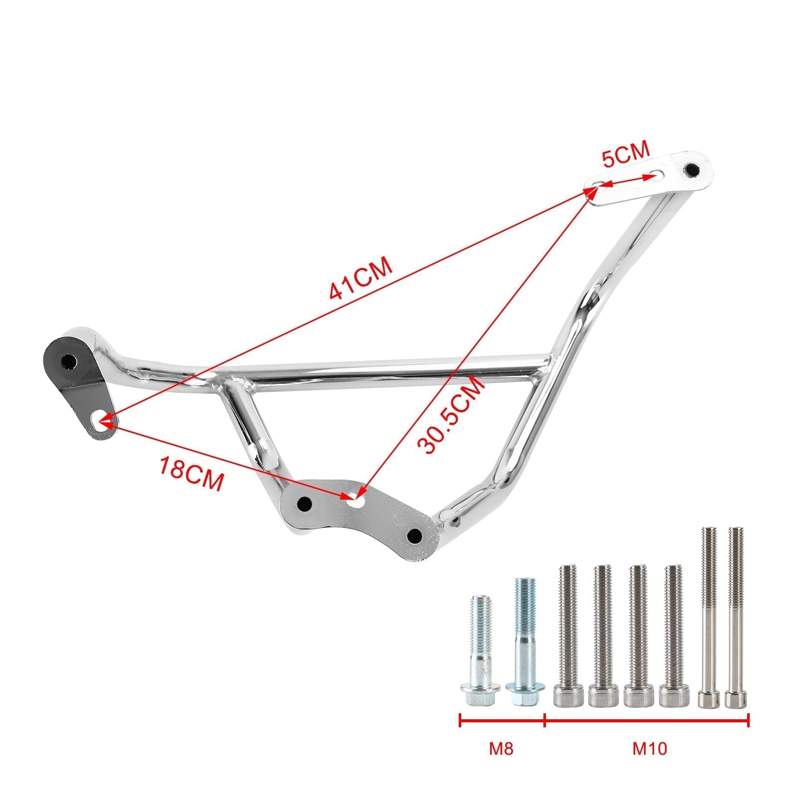 Engine Guards Frame Crash Bars Black Fit For Honda Goldwing Gl1800 F6C 18-20 19