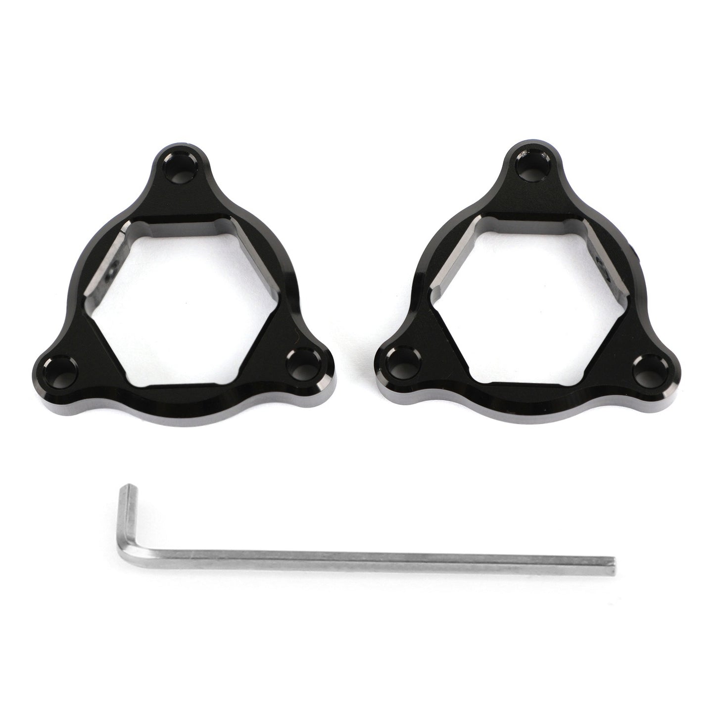 00-07 Honda CBR600RR CBR1000RR CBR 929 954 Fork Pre Adjusters Black 22MM