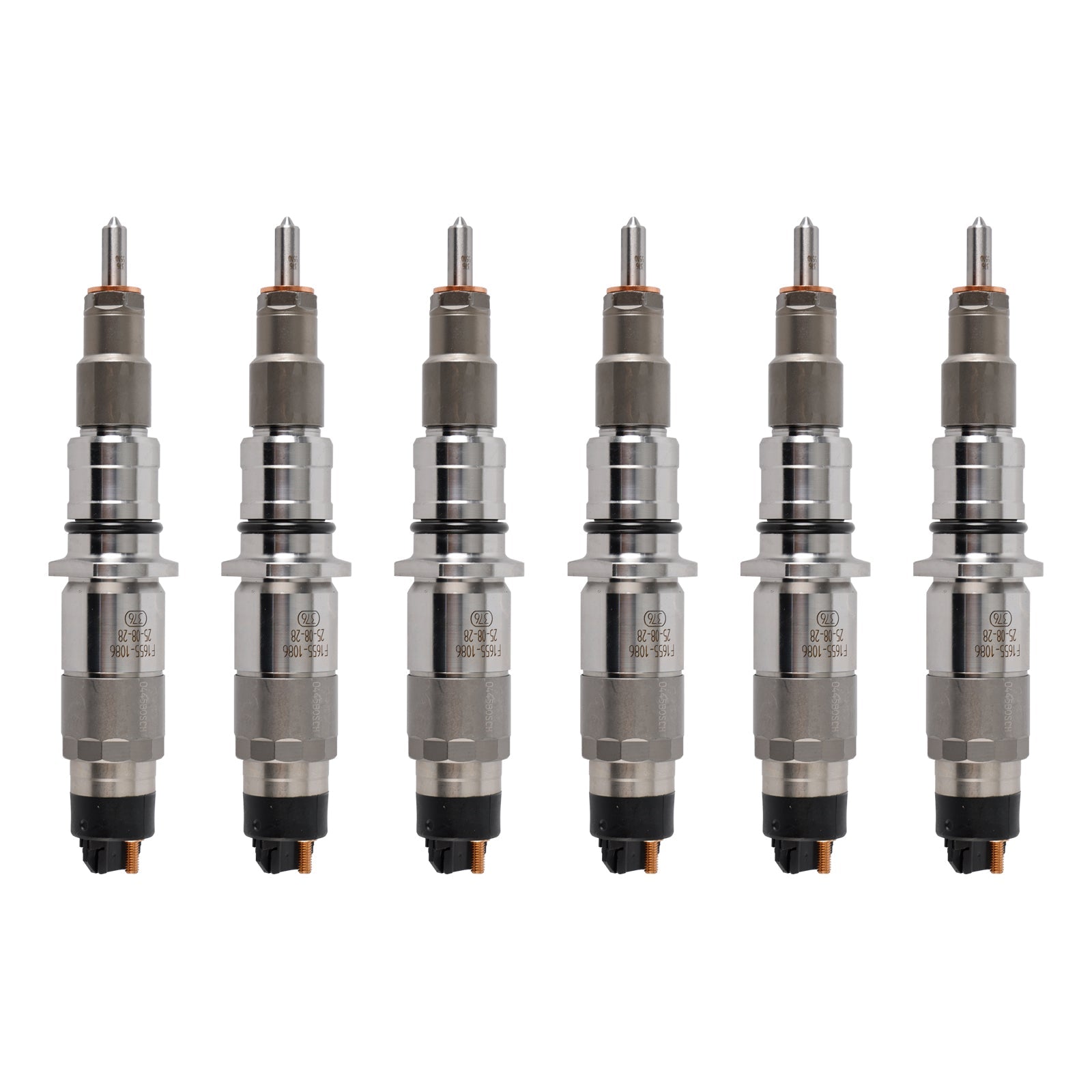 6Pcs Fuel Injector For Komatsu PC200-8 Cummins Engine QSB6.7 0445120231 5263262