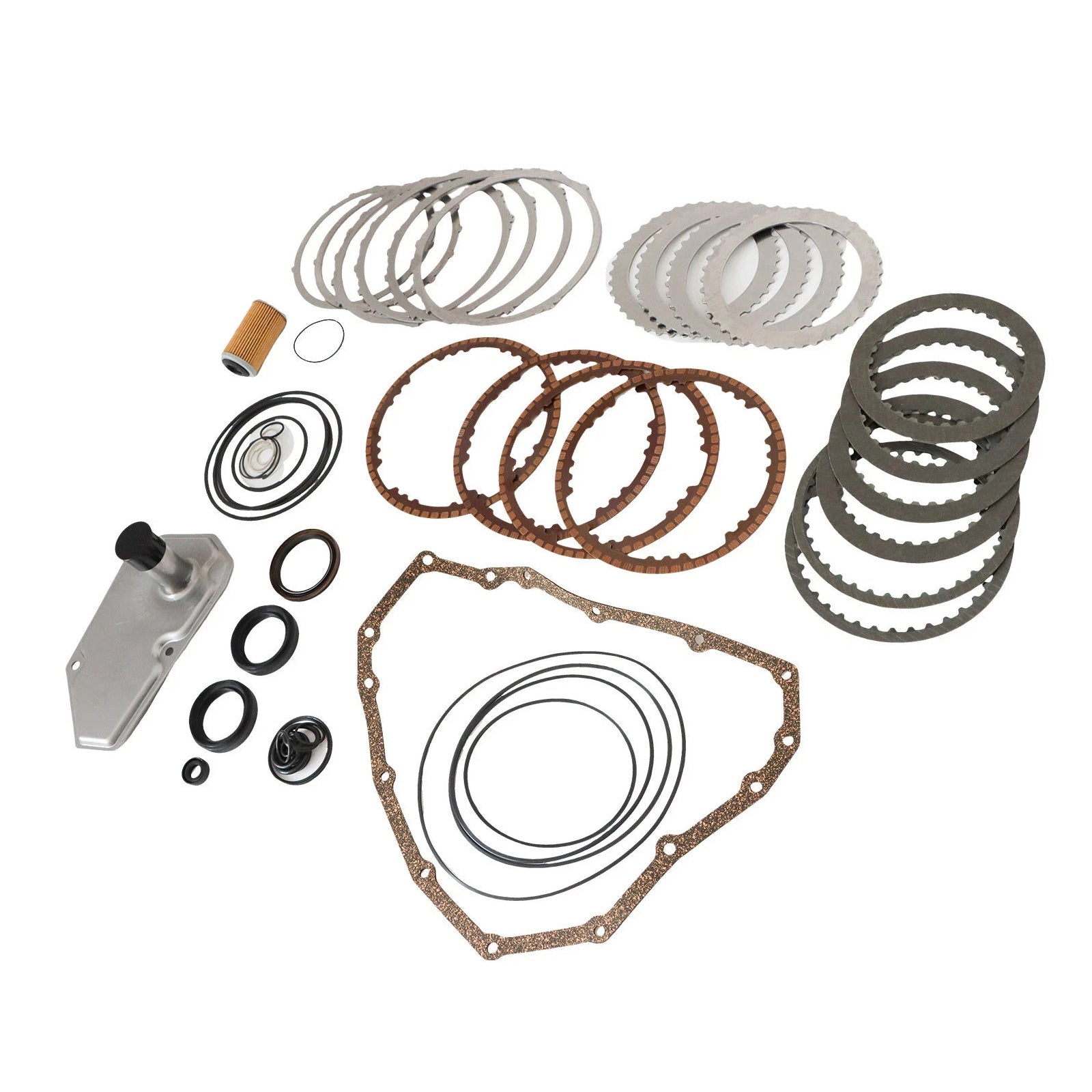 Transmission Master Rebuild Kit Filter Clutch Disc For NISSAN JF015E RE0F11A 2.0
