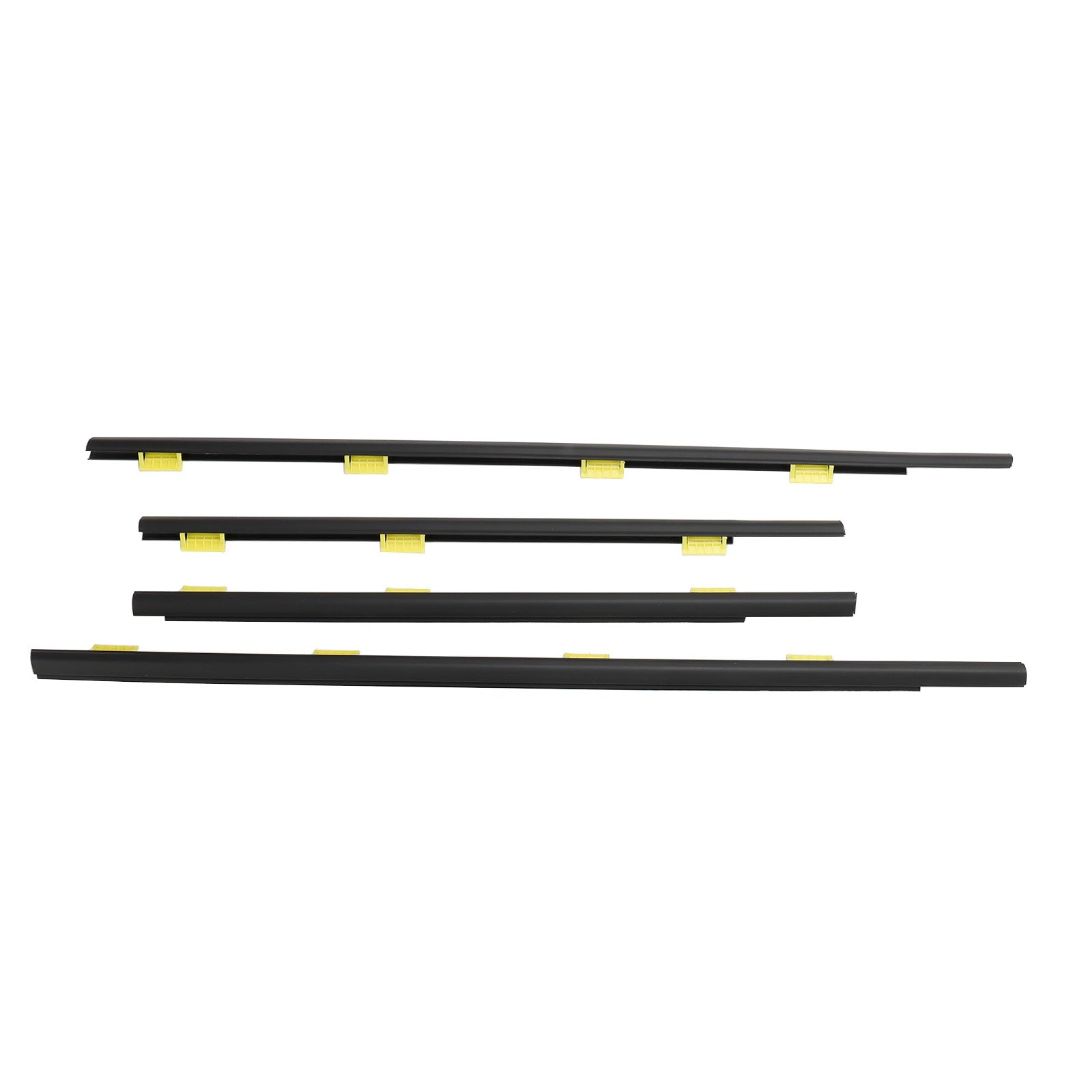 4PCS 2002-2006 Honda CR-V CRV Weatherstrip Window Seal Belt 72410-SCA-E01