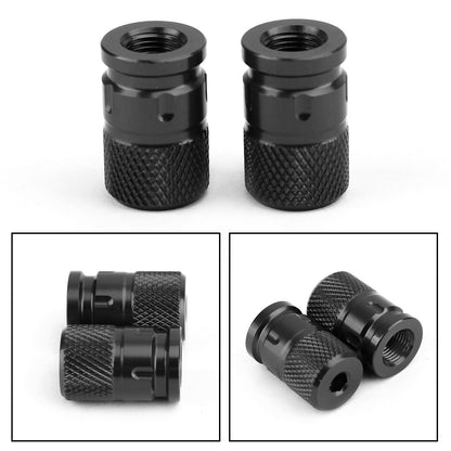 CNC Aluminum Billet Anti-Thief Tire Valve Stem Cap For Motorcycle Car Truck Bike Generic