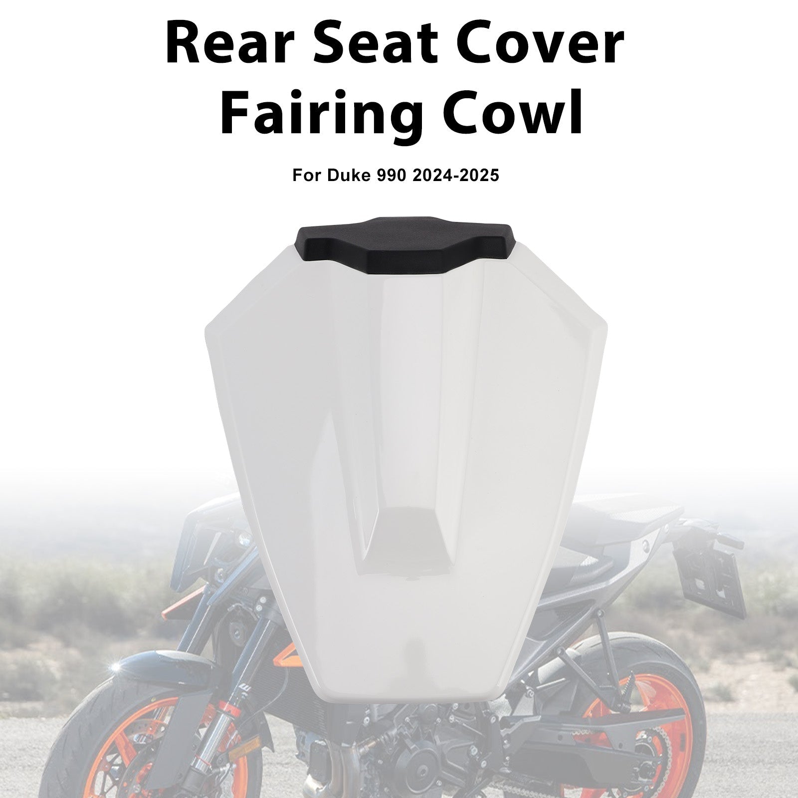 2024-2025 For Duke 990 Rear Pillion Seat Cover Fairing Cowl
