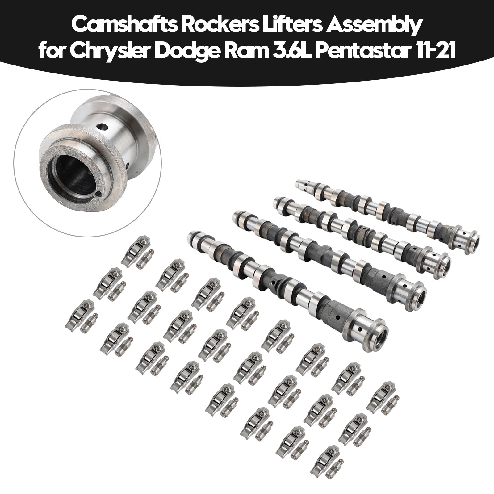2011-2015 Jeep Grand Cherokee 3.6L engine Camshafts Rockers Lifters Assembly 05184377AF