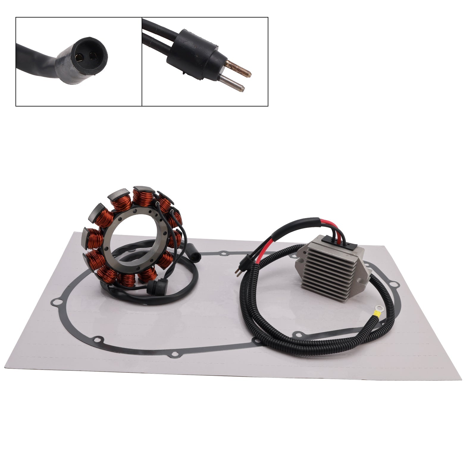 2000-2010 for Buell Blast 500cc Single Phase Stator Regulator Rectifier & Gasket 29967-89C