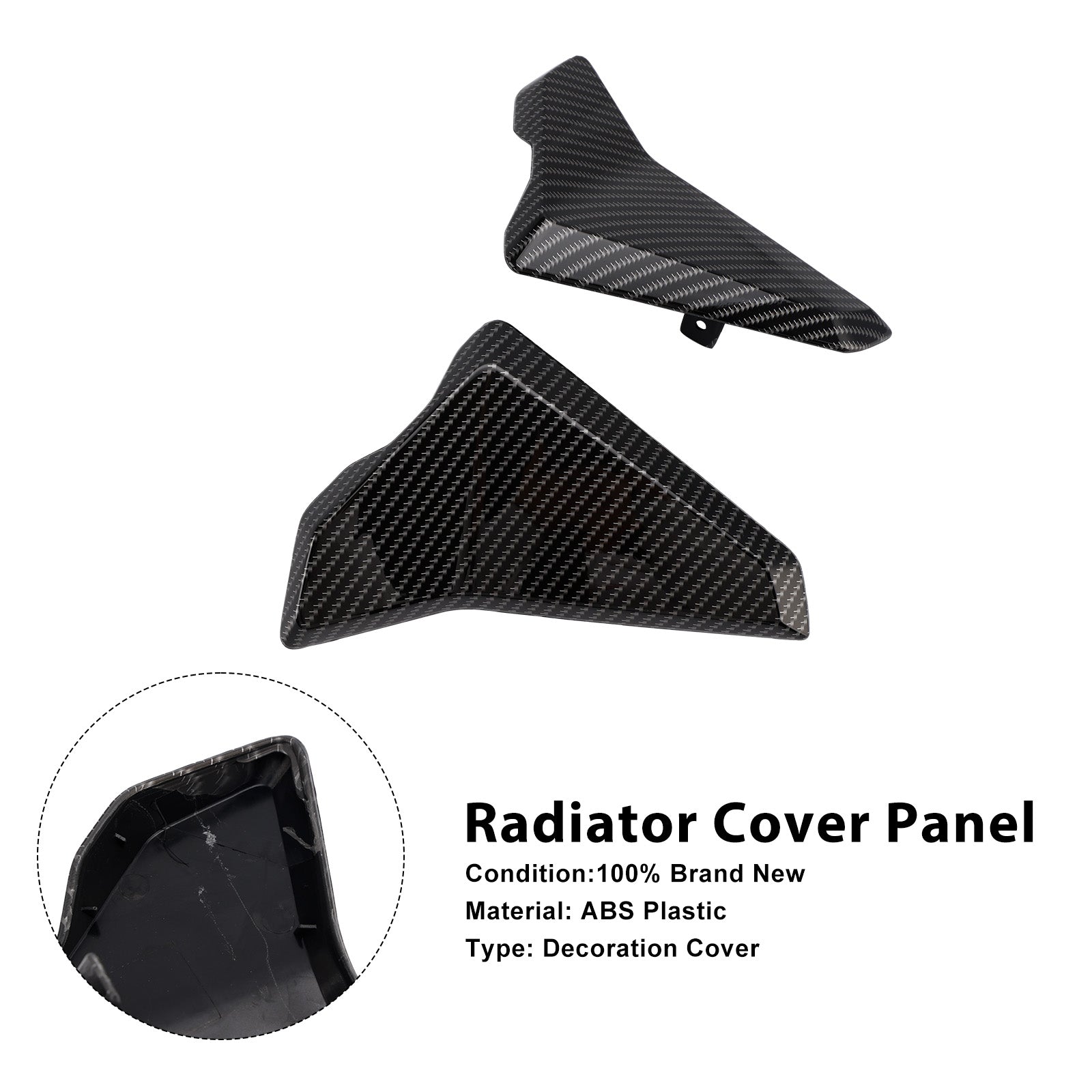 2023-2025 Street Triple 765 R/RS Radiator Side Cover Fairing Panels
