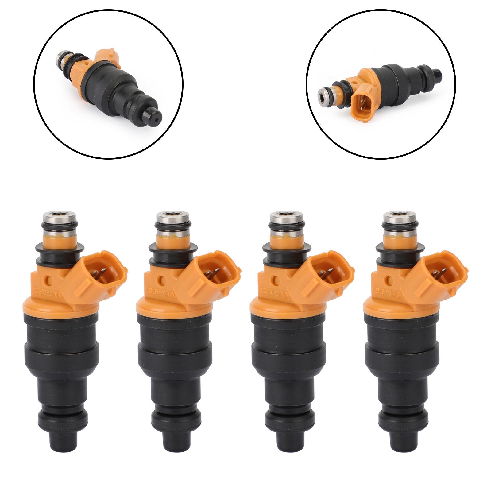 4pcs Fuel Injectors 23250-02020 Fit Toyota Carina 92-97 AT190 Avensis 97-00 Generic