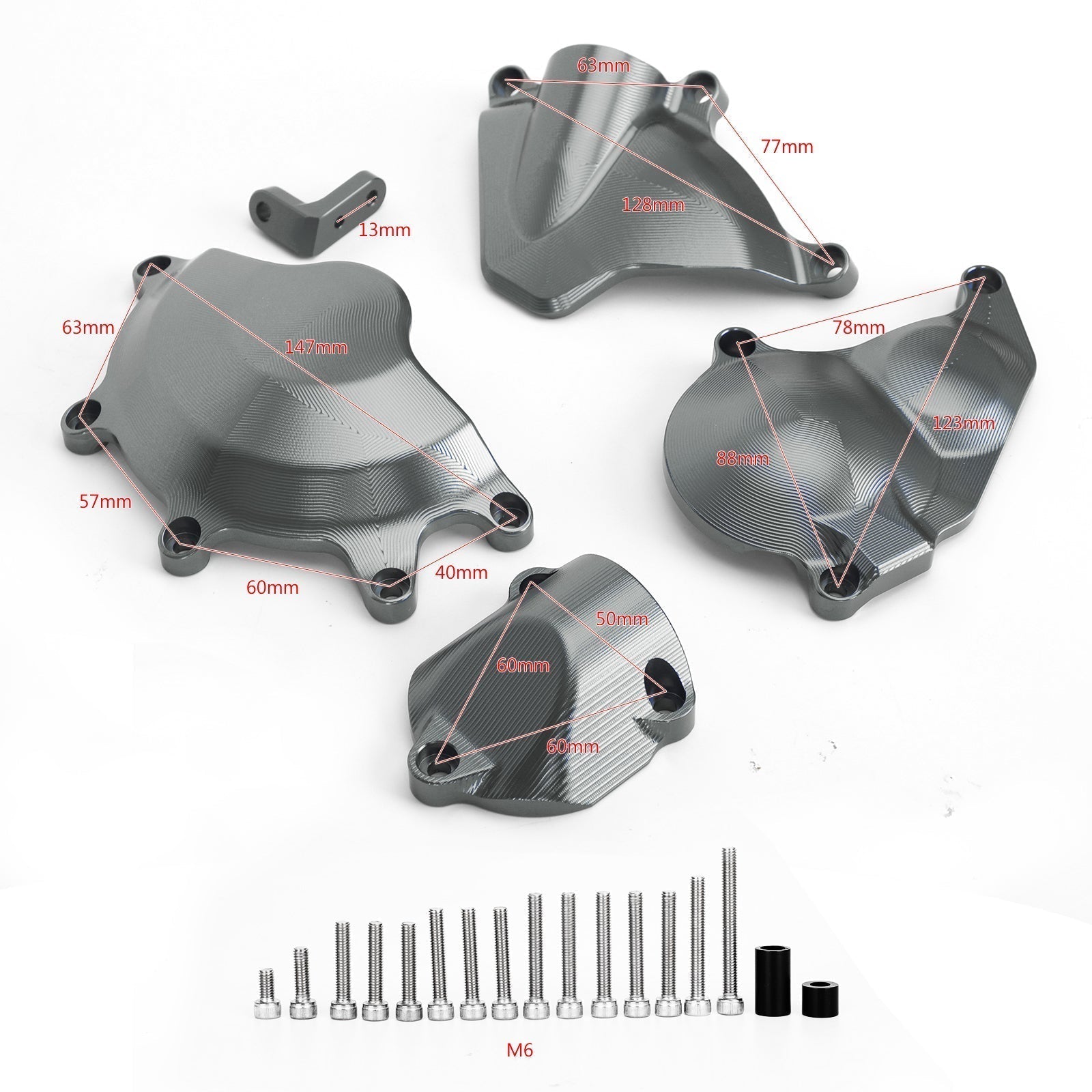 Engine Guards Protective Cover Aluminum For Bmw S1000Rr 19+ S1000Xr 20+