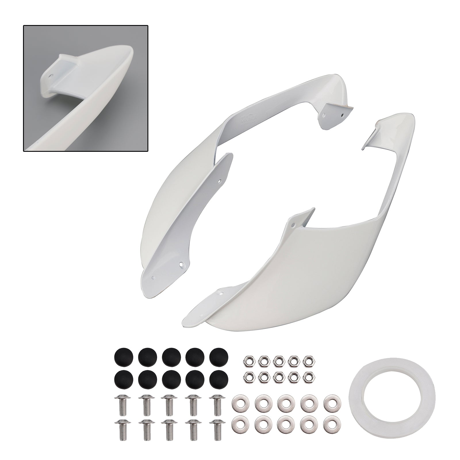 2021-2024 Yamaha YZF R1 R1M Front Side Winglets Wings Spoiler Fairing