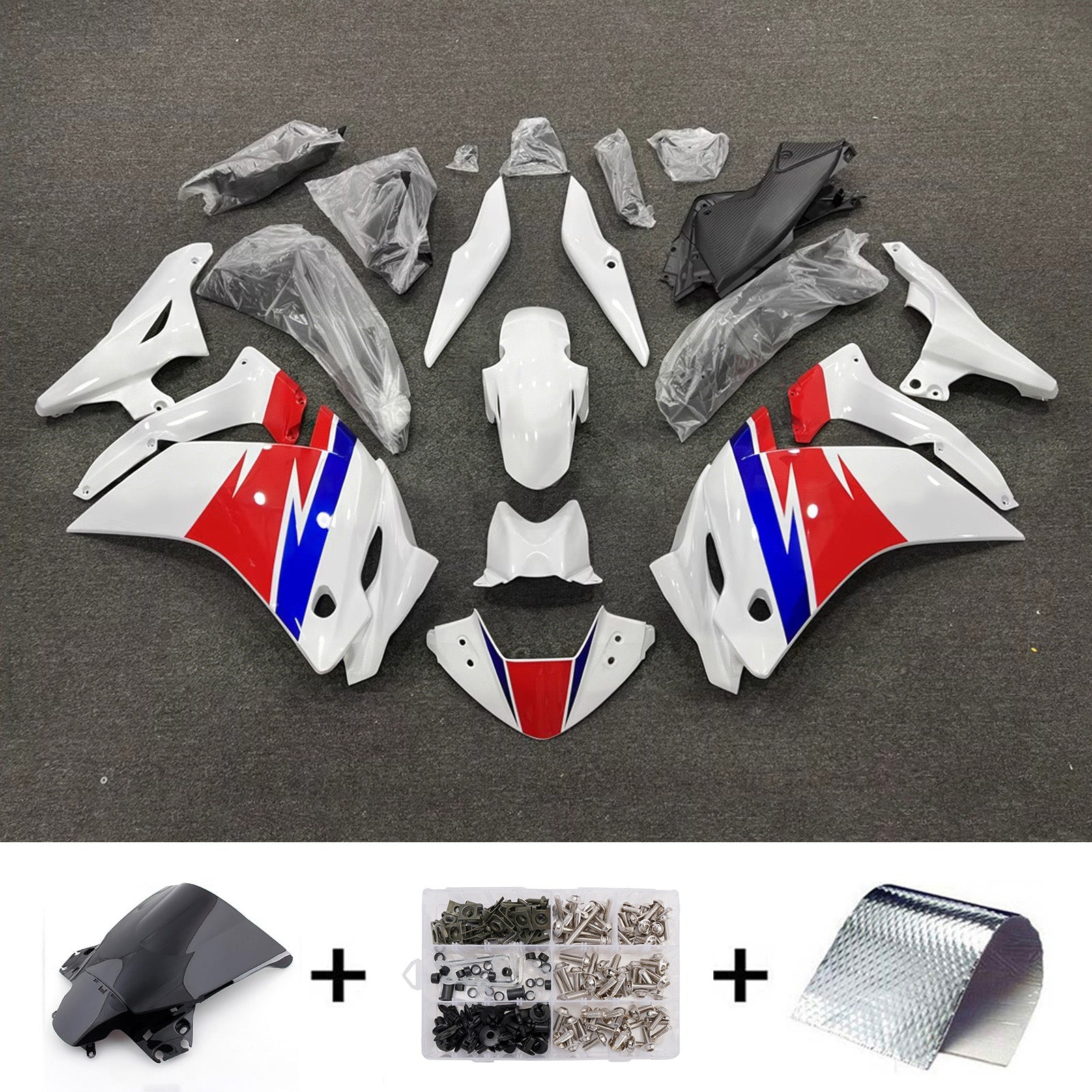 Injection Fairing Kit Bodywork Plastic ABS For Honda CBR250R 2011-2015