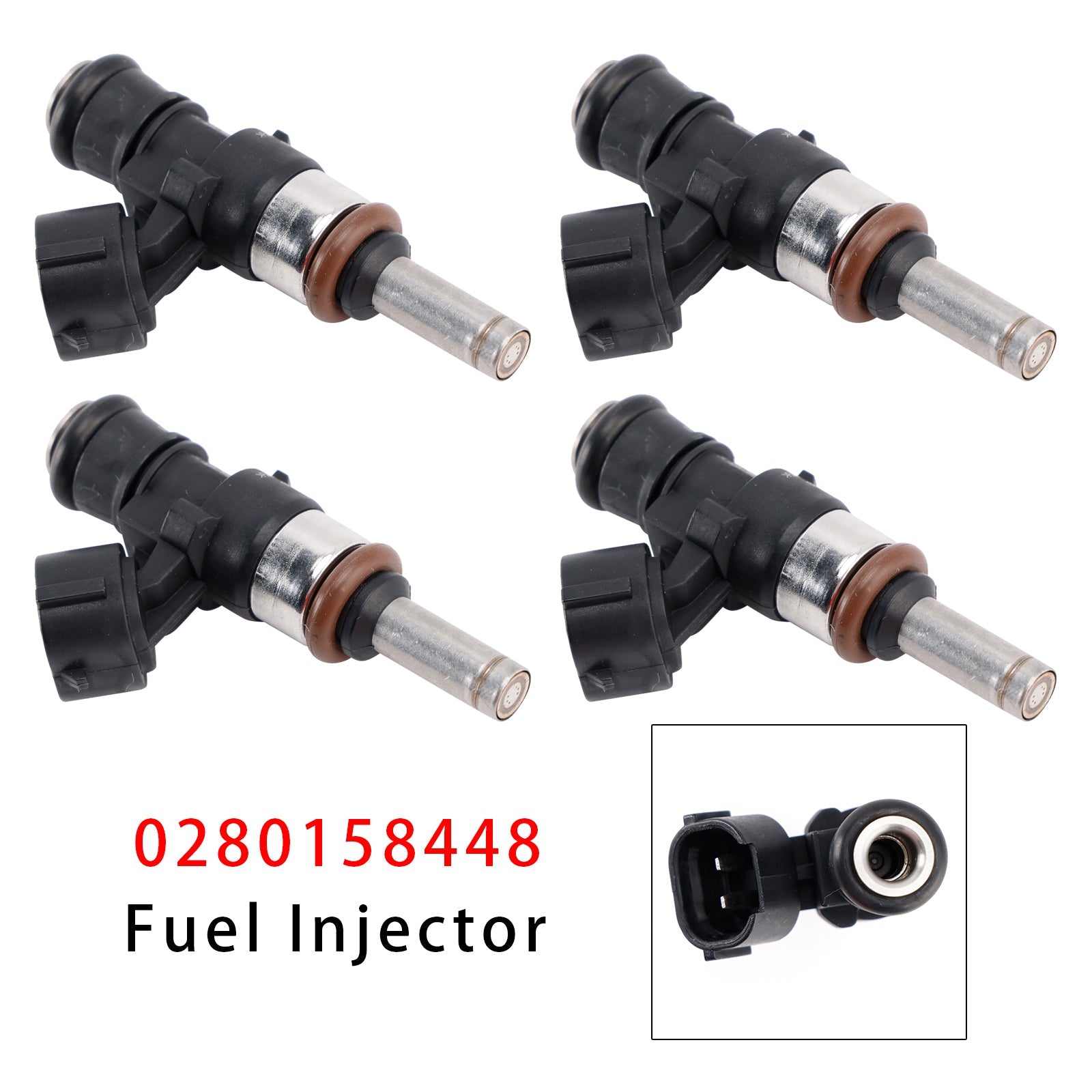 06L906031A 06L906031D For CUPRA 4PCS Fuel Injector 0280158448