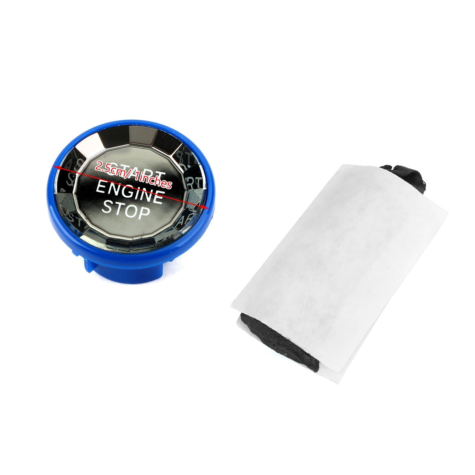 Engine Start Stop Push Button Knob Switch Decor Cover Fits For Jaguar XF XE F-Pace Generic