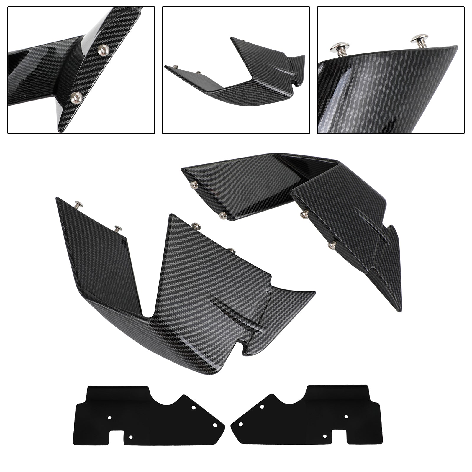 2019-2022 BMW S1000RR Front Spoiler Wind Winglets Fairing