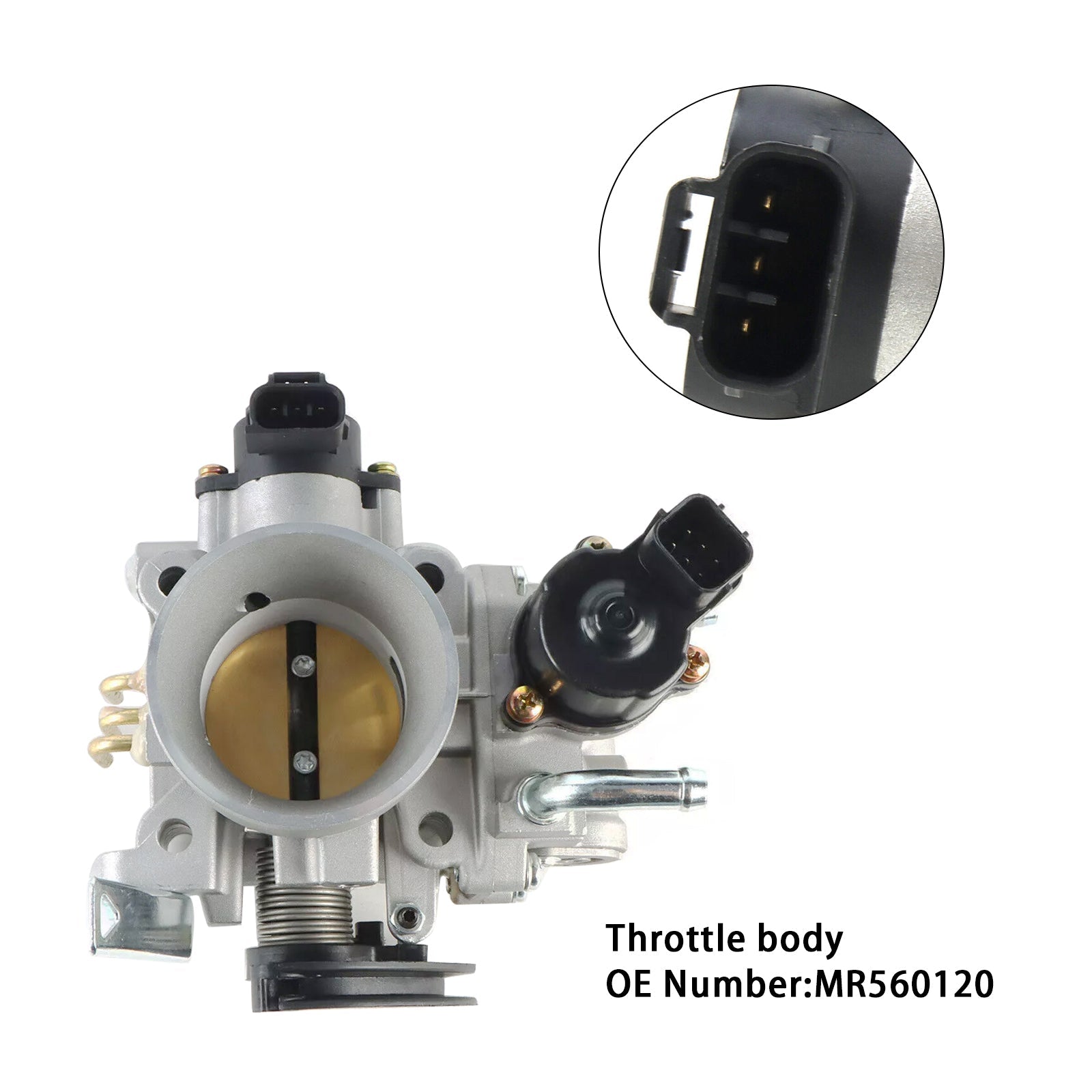 Throttle Body MR560120 MN128888 For Mitsubishi Lancer 2002-2007 SOHC 2.0L