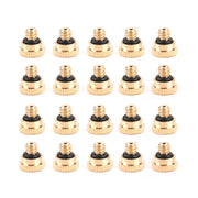 10X/20X/50X Brass Misting Nozzles Water Mister Sprinkle For Cooling System 0.024" 10/24 UNC
