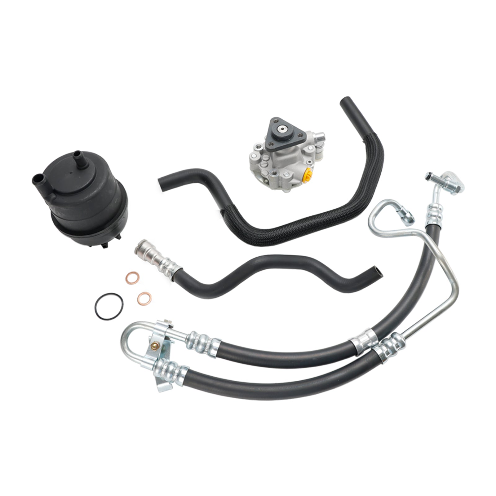 2001-2005 BMW E46 323i 325i 328Ci 328i 330i Power Steering Pump Kit 553-58945 32416760036 Generic