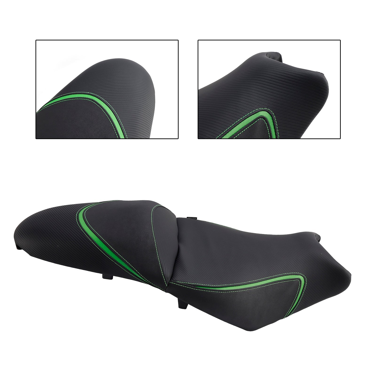 2022-2024 Kawasaki Versys650 Complete Cushion Rider Passenger Seat Green