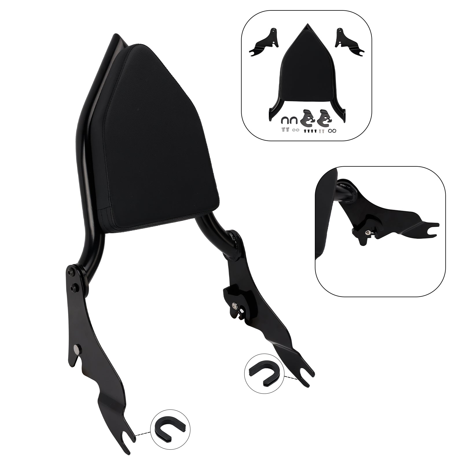 2014-2019 ELECTRA GLIDE ULTRA CLASSIC TWIN-COOLED FLHTCU TC Passenger Sissy Bar Backrest