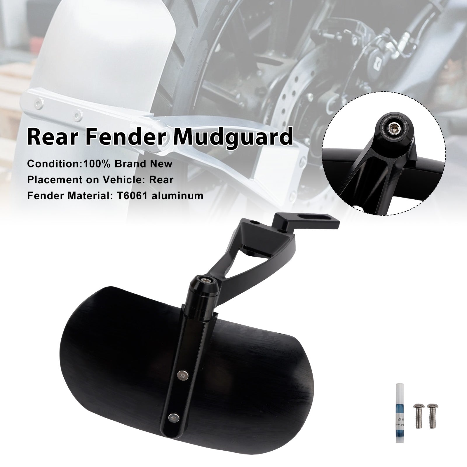 2018-2025 Triumph Speedmaster Rear Wheel Fender Mudguard