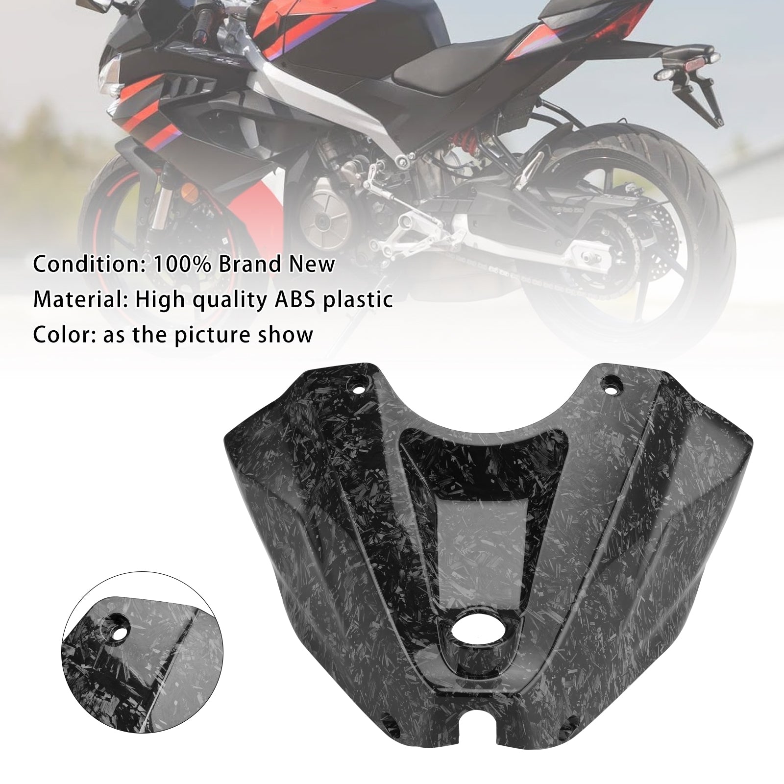 2024-2025 Aprilia RS457 RS 457 Front Gas Tank Cover Trim Fairing Cowl