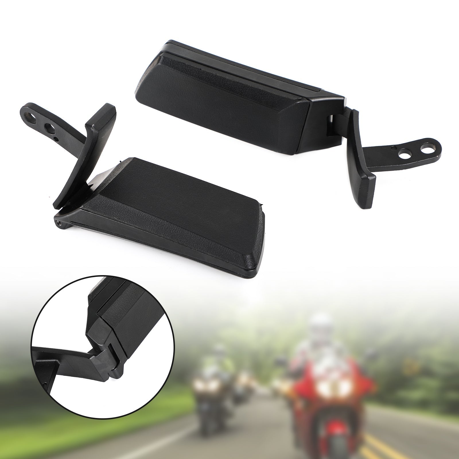 Rear Passenger Armrest Hand Holder fit for Honda Gold Wing GL1800 Tour 2018-2021 Generic