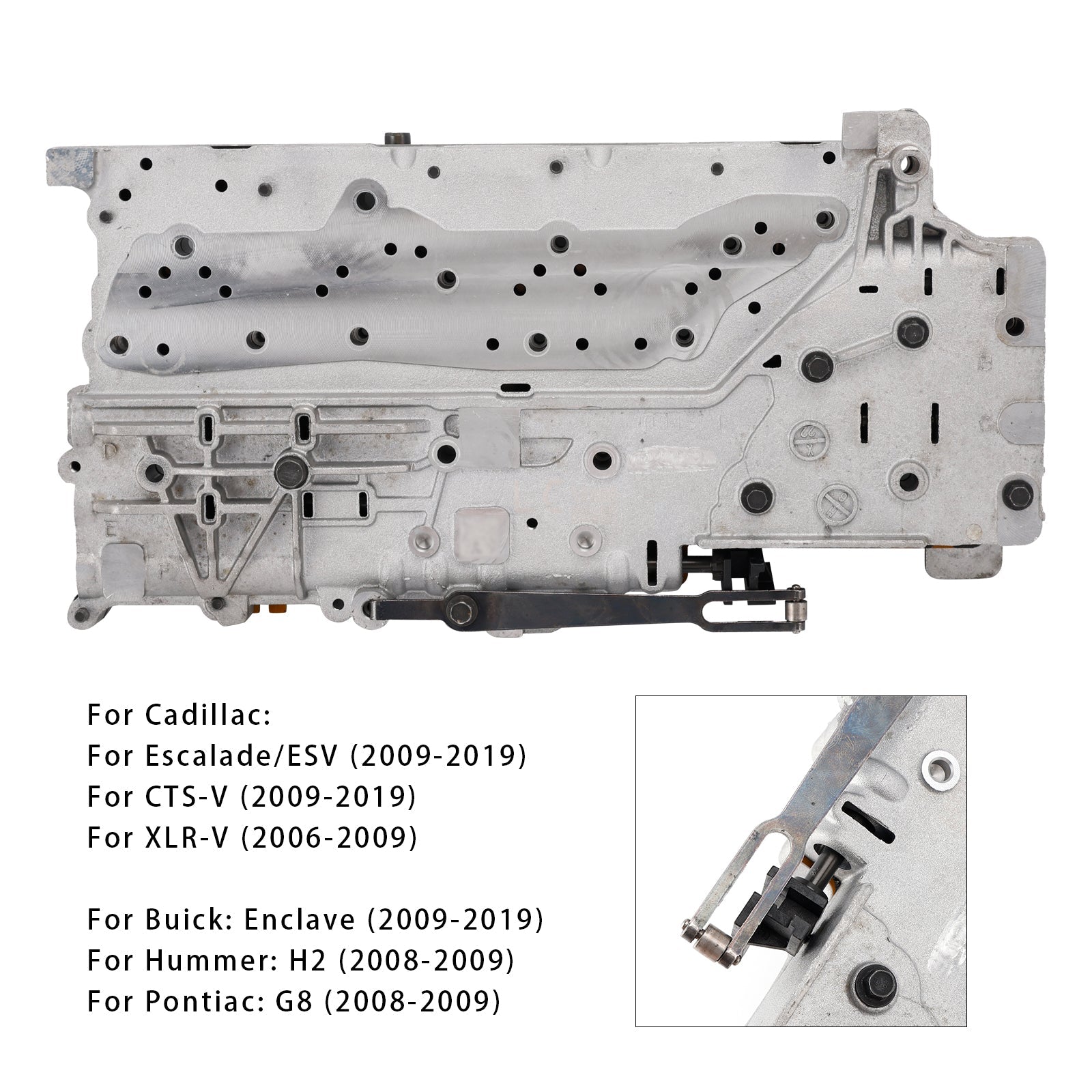 2009-2019 Chevrolet Silverado 1500 Valve Body 6L80 6L80E