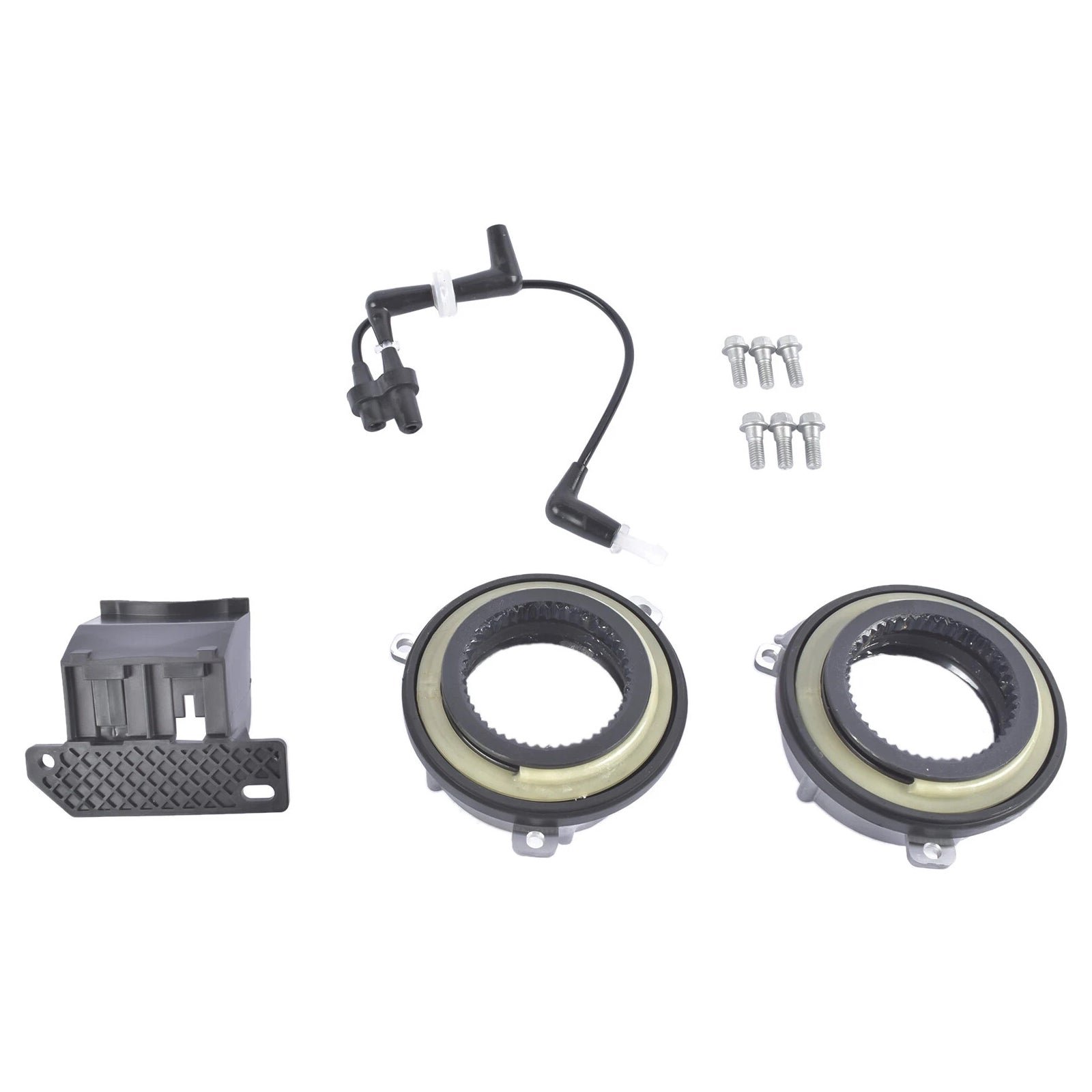 2003-2015 Lincoln Navigator Locking Hub Axle Actuator Vacuum Solenoid Valve 7L1Z3C247A 6L349H465BA