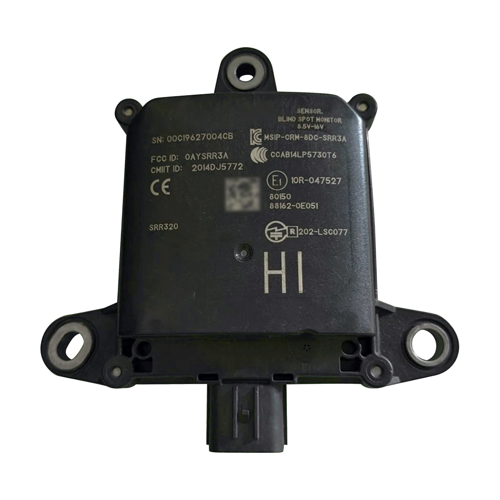 2017-2019 For Toyota Highlander Rear Blind Spot Radar Sensor Module 88162-0E051