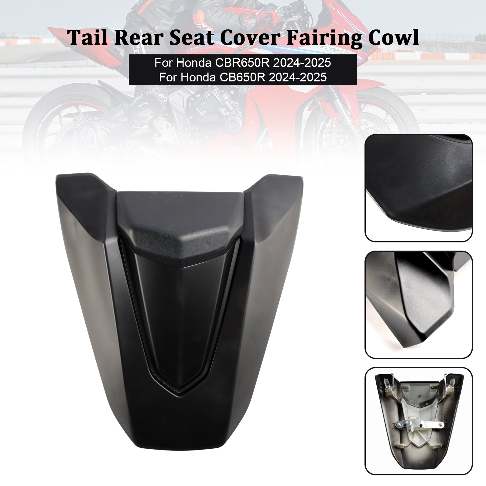2024-2026 Honda CBR650R CB650R Rear Tail Seat Fairing Cover