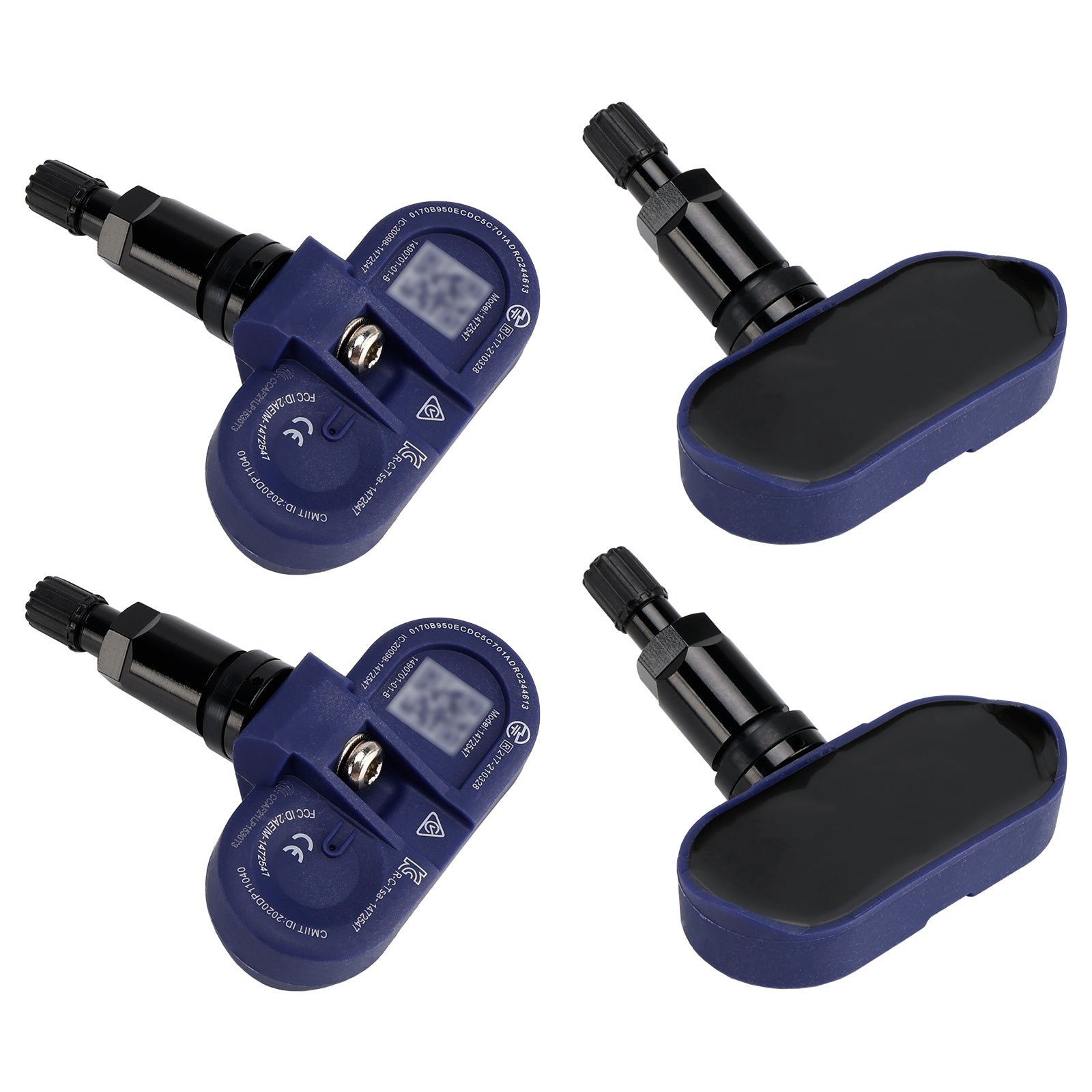 2021-2024 Tesla Model S 4Pcs Bluetooth TPMS Tire Pressure Sensor
