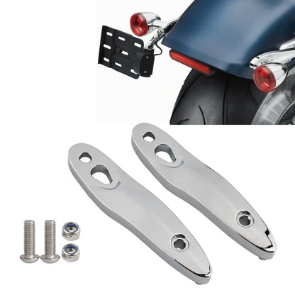 00-20 Harley Softail Turn Signal Extension Bracket License Plate Relocation Kit