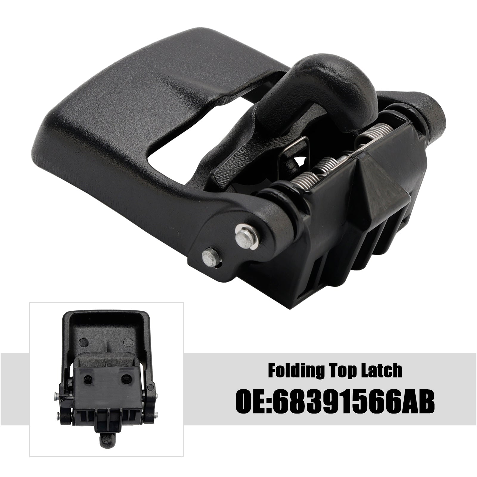 Folding Top Latch 68391566AB for Jeep Wrangler Jl Gladiator 2018-2024
