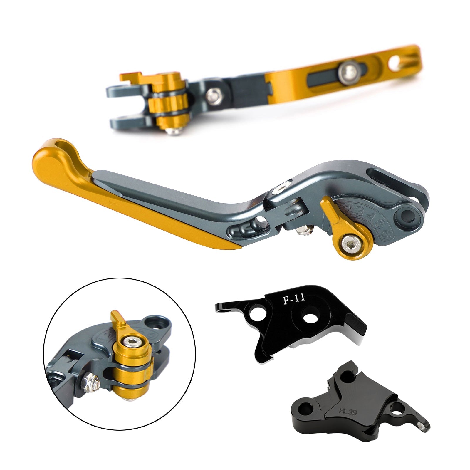 2021-2022 CFMOTO 700CL-X Sport Adjustable Clutch Brake Lever