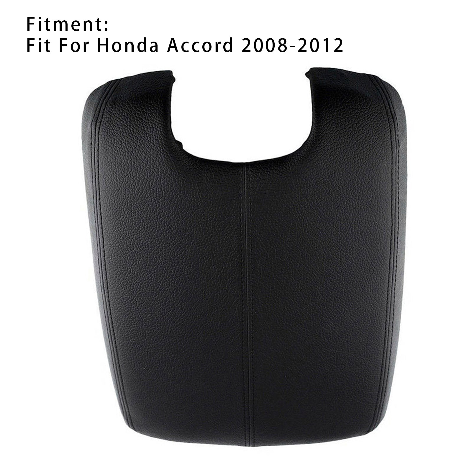 2008-2012 Honda Accord Black Leather Armrest Centre Console Lid
