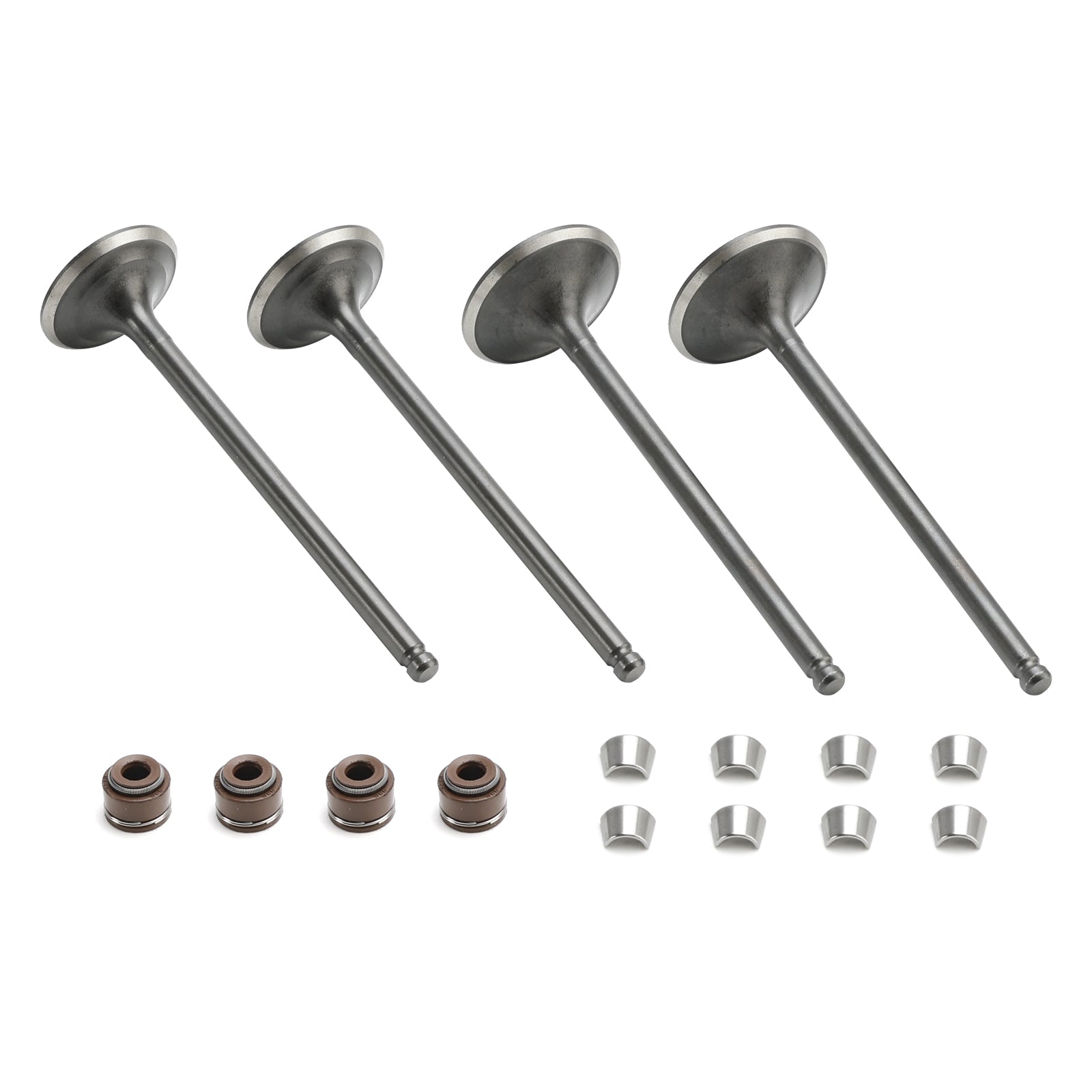 1999-2008 Honda TRX400EX Sportrax Head Intake & Exhaust Valves Seals Cotters 14711-KCY-670 14781-HA0-770