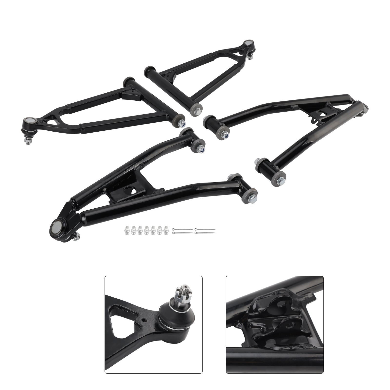 Control Arm A-Arm Set Front Upper&Lower For Yamaha Raptor 700 Yfm700R 2006-2023