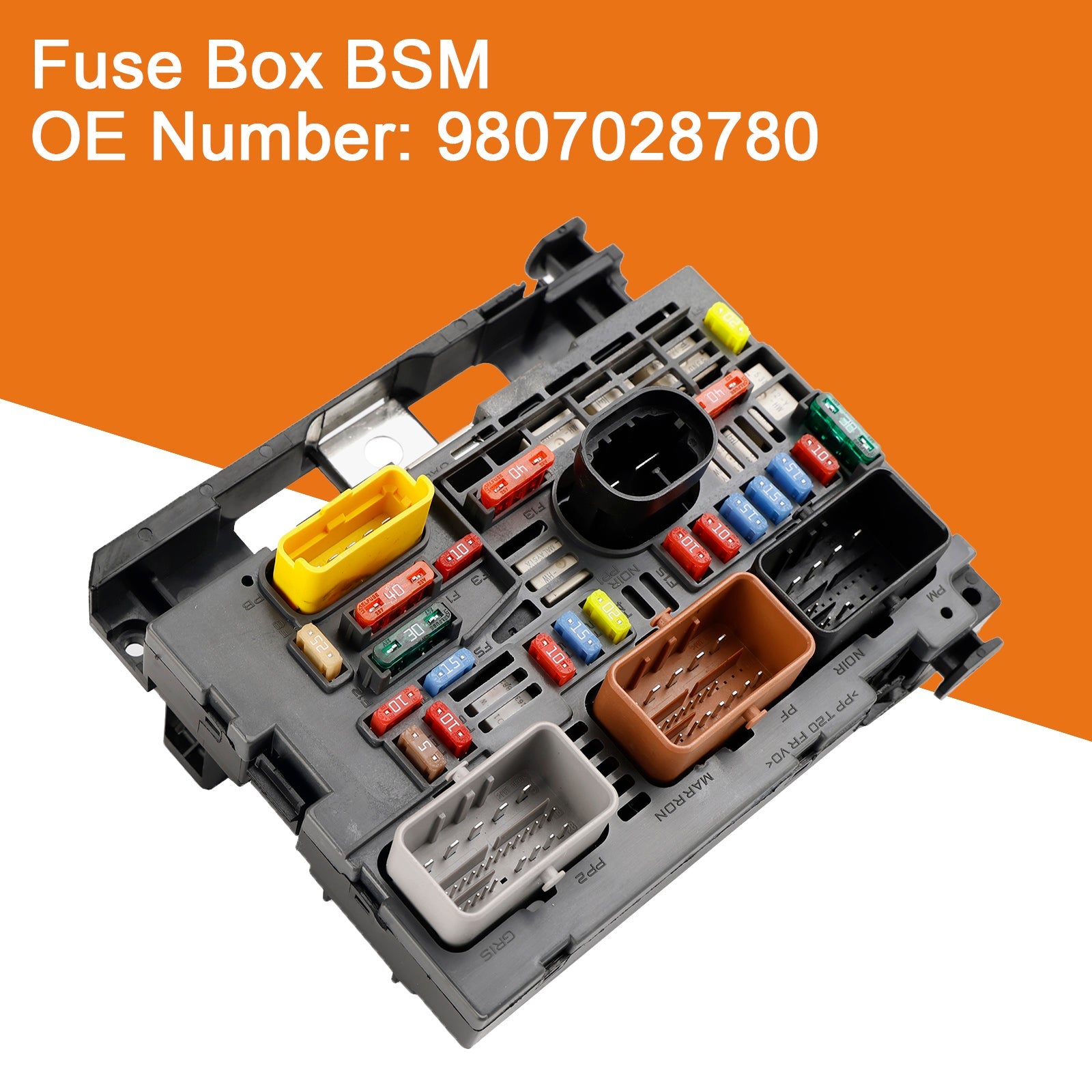 2002 Onwards Citroen C8 (EA_, EB_) Fuse Box BSM 9807028780