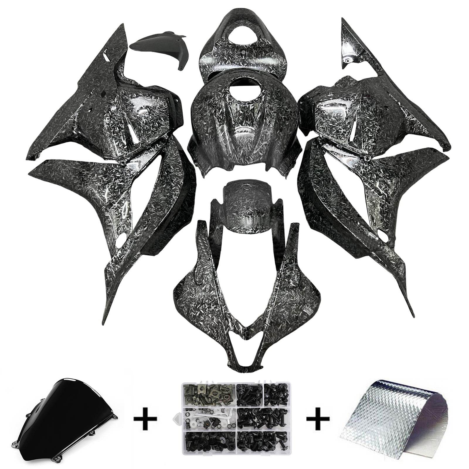 Injection Fairing Kit Bodywork Plastic ABS For Honda CBR600RR 2009-2012 F5