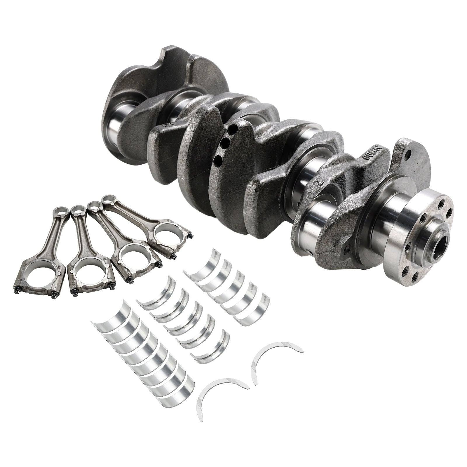 2013 VW Beetle Convertible 2.0L SULEV A/T , M/TTurbo Crankshaft & Bearing & Rod 06H105021M