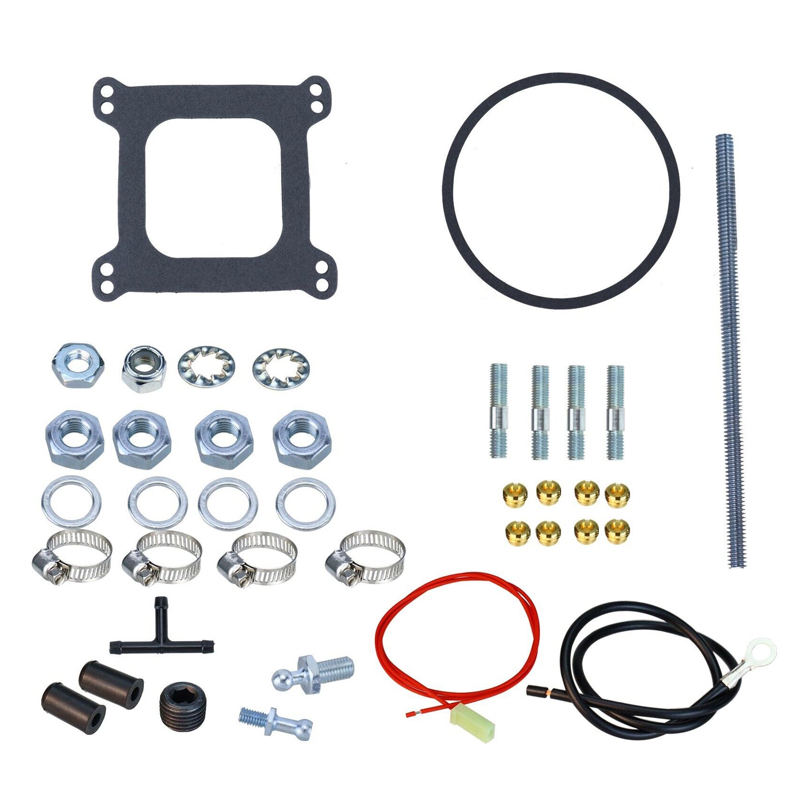 Manual Choke Edelbrock 4 Barrel Carburetor 1404 500 CFM