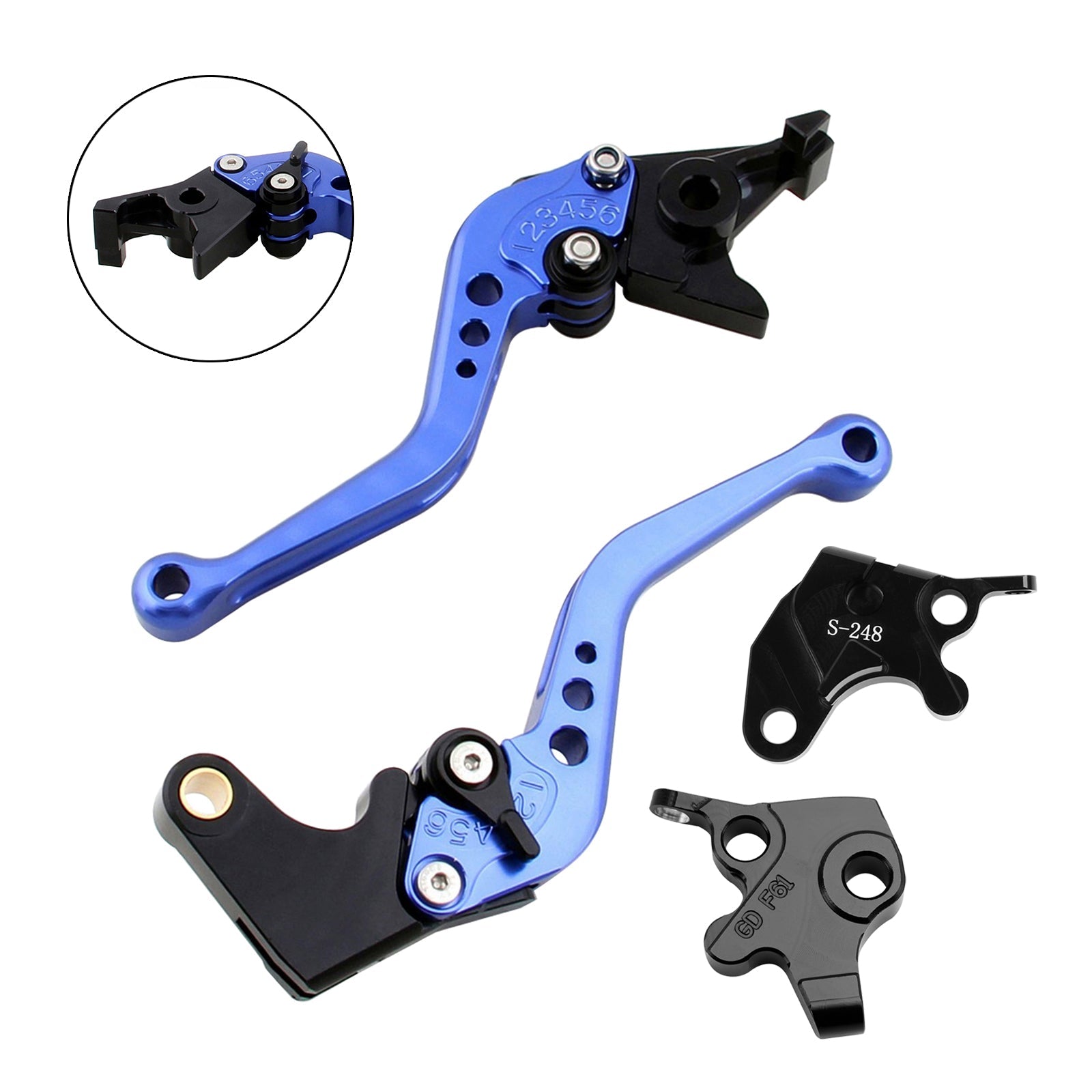 2008-2011 YAMAHA YZF R125 NEW Short Clutch Brake Lever